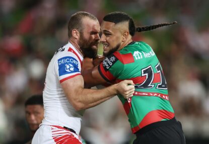 St George Illawarra Dragons vs South Sydney Rabbitohs: NRL live scores