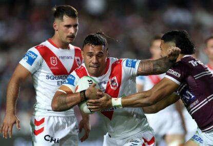 Five and a Kick: Sloan the new Lomax as Dragons make mockery of wooden spoon predictions with Manly upset