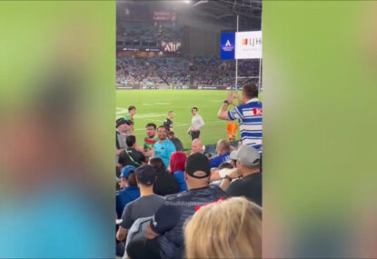 'Passion got the better of me': Arrow in hot water over ugly fan altercation after Bunnies loss