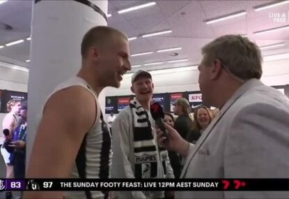 LISTEN: 'Do a push-up with him on top of you Jakey!' Pie's brother makes the most of Roaming Brian chat