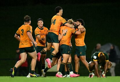 Junior Wallabies down Argentina in a thriller - but Kiwis steal title after Bok collapse