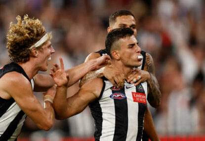 Daicos' 57-year first as Moore injury sees young superstar step in as Pies' Anzac Day skipper